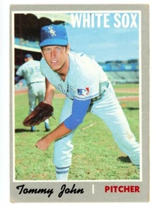 Vintage Baseball Card 1970 Topps #180 Tommy John White Sox - Picture 1 of 2