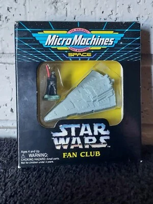 Star Wars Fan Club Micro Machines Star Destroyer & Darth Vader #16739 - Image 1 of 3