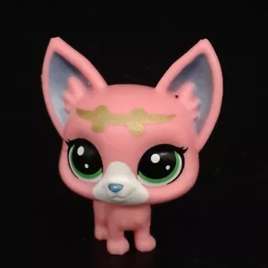 Littlest Pet Shop Lucky Crystal Ball Bellina Pink Chihuahua No# LPS Metallic Dog - Picture 1 of 12