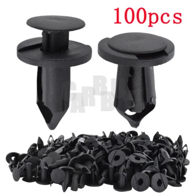 100 clips de remache de parachoques para guardabarros para Jeep Grand Cherokee Commander Liberty Wrangler Foto 1 de 4