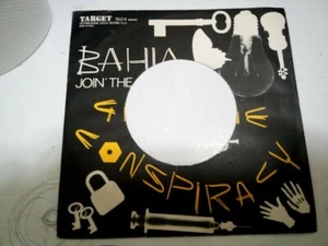 7" GILLI POE CONSPIRACY BAHIA JOIN' THE PARTY SOLO COVER FORATA/ONLY SLEEVE EX+ - Foto 1 di 2