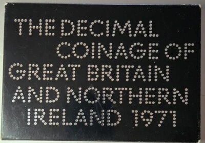 1971 The Decimal Coinage of Great Britain and Northern Ireland Coin Proof Set - Image 1 of 3