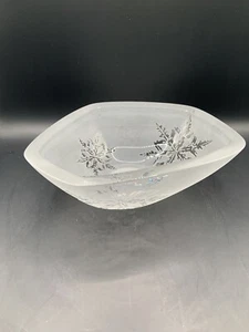 Villeroy und Boch Wintertime Eiskristalle Schale Holiday Decor 8" - Bild 1 von 10