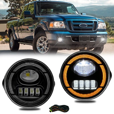 Luces antiniebla LED para Ford Expeditio 2007-2014/2008-2011 Ranger lámpara de parachoques con DRL Foto 1 de 4