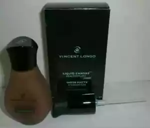 3 PC! Vincent Longo Liquid Canvas Healthy Fluid Sheer Matte Foundation #12 Topaz - Picture 1 of 2