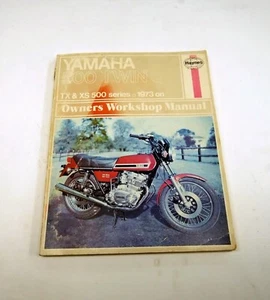 Yamaha 500 Twin Owners Workshop Manual 1973-76 Jeff Clew Pre-owned - Imagen 1 de 4