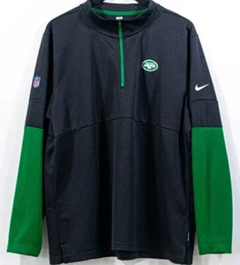 Nike NFL 1/4 Zip Pullover Größe M. New York Jets Team Issued Football Gear - Bild 1 von 11