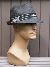 Pittsburgh Pirates Black Gold Fedora Hat Cap MLB Baseball Coca Cola Promo SGA