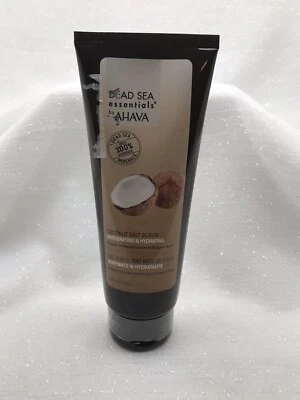 Ahava Dead Sea Essentials Coconut Salt Scrub Hydrating 7.5 oz NEW & SEALED - Image 1 of 4