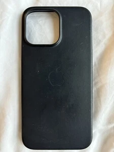 Apple iPhone 14 Pro Max case silicone Mag Safe - Black - Photo 1 sur 2
