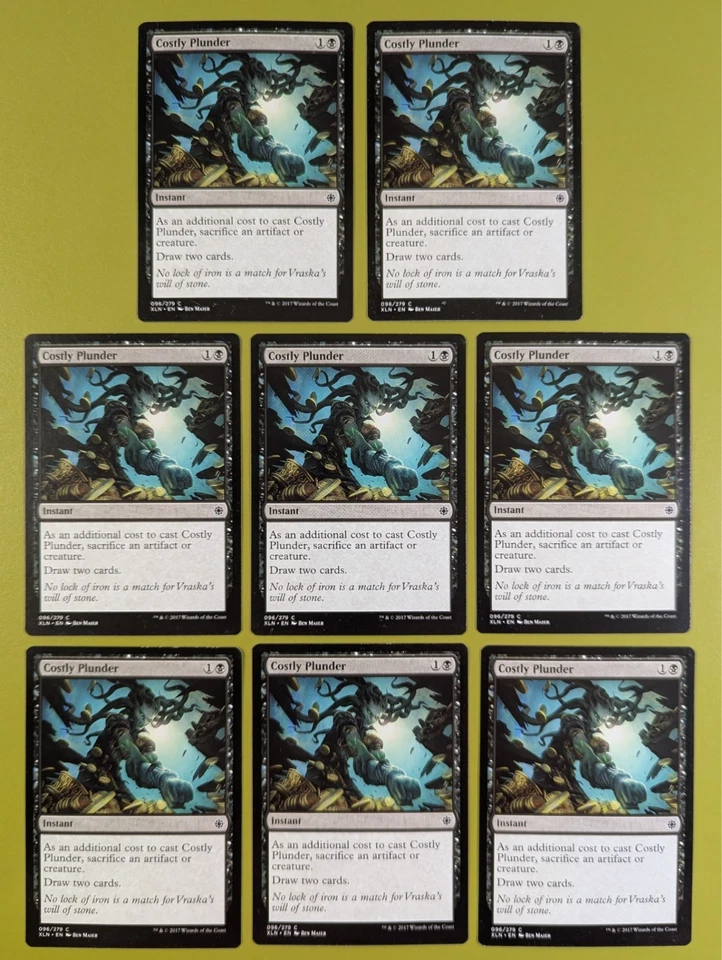 8 Costly Plunder Ixalan Magic the Gathering MTG 8 - Image 1 of 1