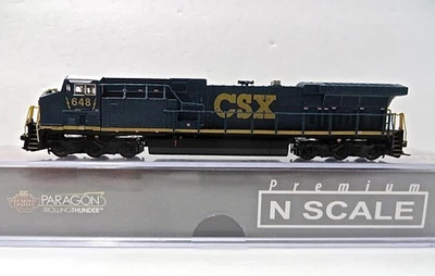 N Gauge Broadway Limited 3746 CSX AC5000 Diesel Cab 648 DCC/DC Paragon III Sound - Image 1 of 4