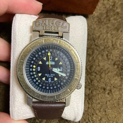 Reloj Pulsera Cuarzo CAMEL TROPHY Vintage Raro Foto 1 de 4