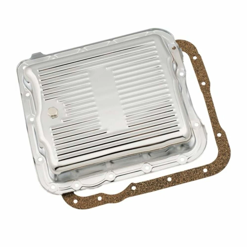 Mr. Gasket Transmission Oil Pan - Chrome - 9732 - Image 1 of 1