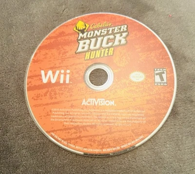 Cabela's Monster Buck Hunter (Nintendo Wii, 2010) - Image 1 of 2