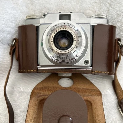 AGFA Compur-Rapid Silette, damals neue Kameraklasse ab 1954 bis 1957. Dachb. - Bild 1 von 4