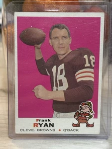 1969 Topps - Frank Ryan #140 VG - Cleveland Browns - Picture 1 of 2