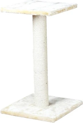 TRIXIE Pet Products Espejo Scratching Post, Medium (16 x 16 x 27 in.), Beige  - Image 1 of 4