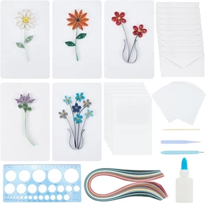 Paper Quilling Kits DIY Quilling Card Making Kits Quilling Kits for Adults with - Picture 1 of 7