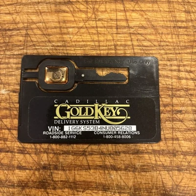 凯迪拉克金钥匙交付系统 1980 年 Axxess 钥匙 8014 号 — 第 1/4 张图片