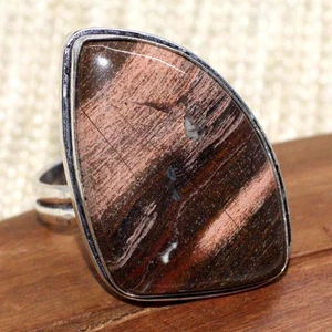 Red Jasper 925 Silver Plated Gemstone Handmade Ring US 11 Promise Gift GW - Picture 1 of 3