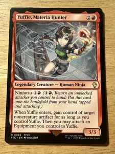 Yuffie, Materia Hunter - Commander: FINAL FANTASY (FIC) 65 NM MTG Magic - Picture 1 of 2