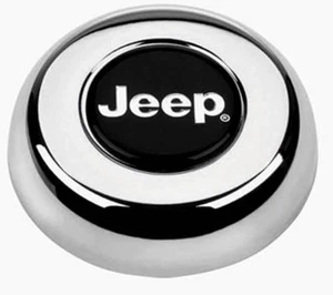 Tapa central cromada para Jeep Grant Products 5695 se adapta a volantes Chlngr/clásicos - Imagen 1 de 1