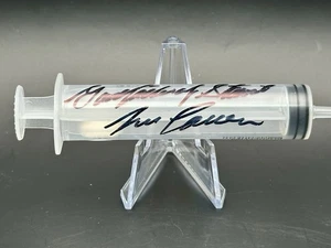 Jose Canseco Auto Syringe Inscribed "Godfather Of Steroids” BECKETT See PICS! 🔥 - Picture 1 of 6