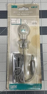 Labtec AM-32 Deluxe Multimedia Microphone Computer Lapel - NEW & SEALED - Zdjęcie 1 z 7