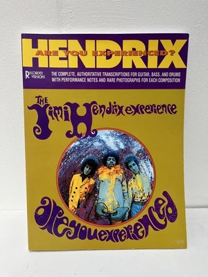 Partituras de livro Hendrix 'Are You Experienced' guitarra/baixo/bateria tab - Imagem 1 de 4