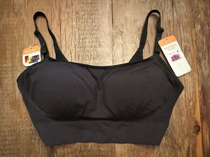 Warner's Bra Blissful Benefits Wireless Lightly Lined Seamless Comfort Large NWT - Picture 1 of 8