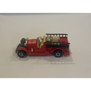 DE COLECCIÓN HOT WHEELS MATCHBOX COCHE FUNDIDO A PRESIÓN - ANTIGUO NÚMERO 5-1980 CAMIÓN DE BOMBEROS - Imagen 1 de 6