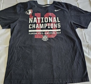 Nike Florida State University T-Shirt Herren Größe X-Large National Champions 2013 - Bild 1 von 5