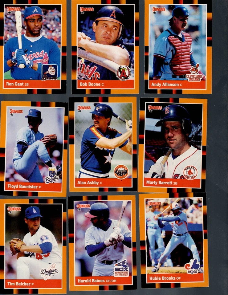 -1988 DONRUSS BASEBALL'S BEST  Baseball Complete Your Set BUY 2 GET 1 FREE - Image 1 of 4