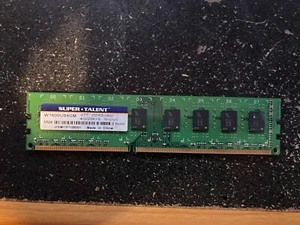 Super Talent RAM DDR3-1600 4 Gigabytes W1600UB4GM - Picture 1 of 2