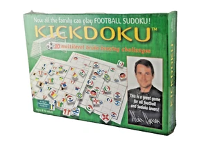 Football Kickdoku Board Game - Soccer-Themed Puzzle Challenge - Kids & Adults. - Picture 1 of 12
