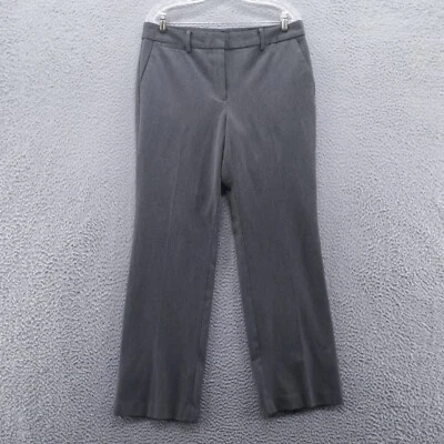 Pantalones de vestir Talbots para mujer Barely Boot 12 gris cintura alta elásticos Foto 1 de 4