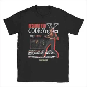 Camisetas para hombre Residents Evils Code Veronica X Creativas 100 % algodón camisetas cortas - Imagen 1 de 3
