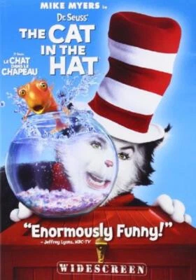 Dr Seuss the Cat in the Hat DVD Comedy (2004) Katharine Hepburn Amazing Value - Image 1 of 4