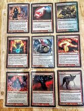 2015 MTG Premium Deck Series Fire and Lightning COMPLETE 60-Card All-FOIL Deck