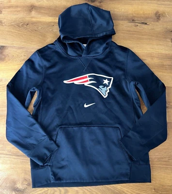 Nike Boys Hoodie Sweatshirt L-14-16 New England Patriots EUC - Image 1 of 4