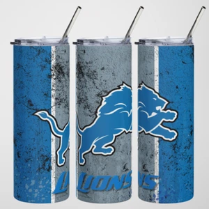 Detroit LionsTumbler 12 oz Stainless Steel NFL Fan Gear  - Picture 1 of 3