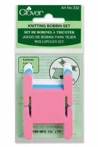 Clover Knitting Bobbin Set (pack of 6) - Picture 1 of 1