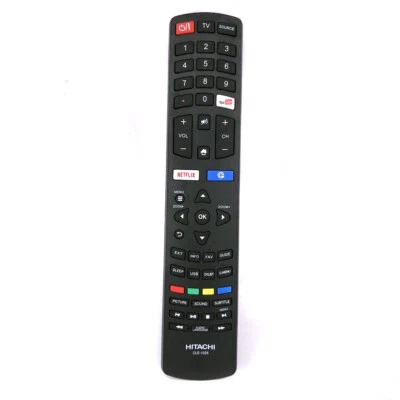 New Replace CLE-1025 For Hitachi TV Remote Control With Netflix Youtube Button - Image 1 of 2