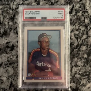 1991 Bowman - #565 Kenny Lofton (RC) - Picture 1 of 2