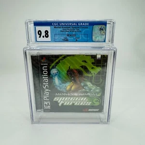 Mortal Kombat: Special Forces (Sony PlayStation 1, 2000) Black Label CGC 9.8 A+ - Picture 1 of 7