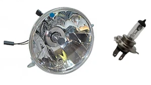 HEADLAMP 2001 PX HALOGEN PIAGGIO VESPA STELLA PILOT BRIGHT VISIBILE SCOOTER - Picture 1 of 2