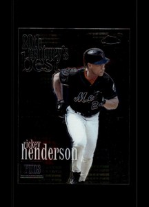2000 Topps #234 Rickey Henderson   20CB