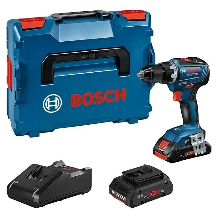 Bosch Professional AMPShare 18V Akku-Bohrschrauber GSR 18V-21 inkl 2 Akkus - Image 1 of 1