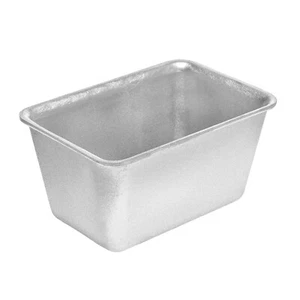 BROTFORM ZUM BACKEN VON BORODINSKY BROT 11D, ALUMINIUM 17,5X12X9 CM 6,9X4,7X3,5 ZOLL - Bild 1 von 4